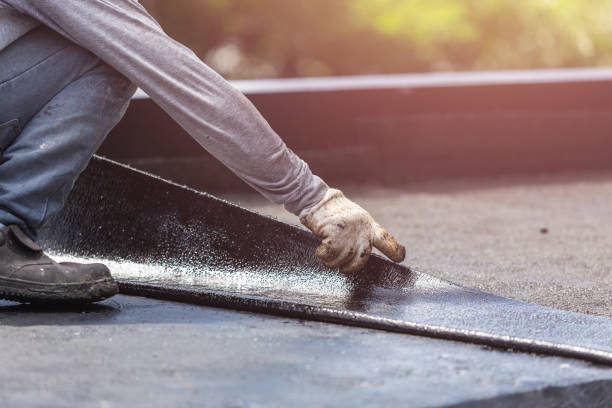 Professional Basement Waterproofing technician working in Dearborn, MI